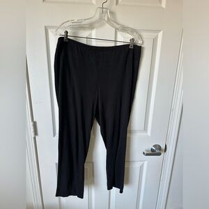 EILEEN FISHER Classic Black Women's Pants.